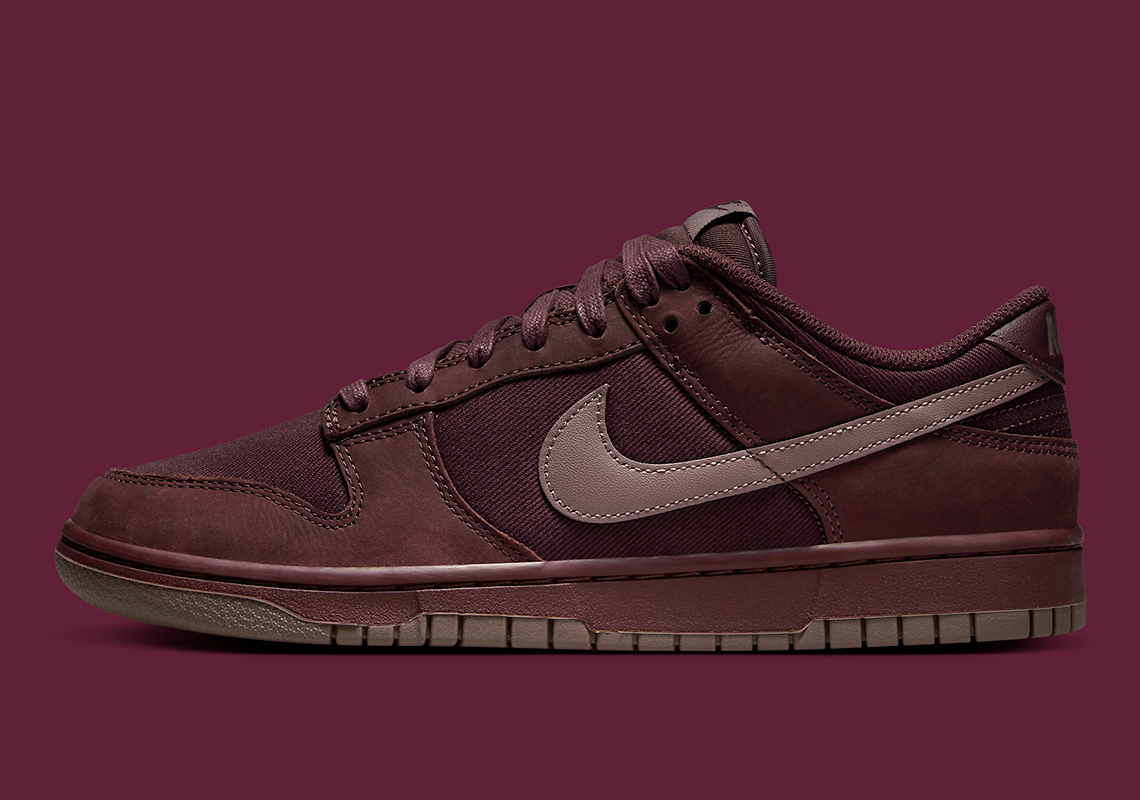 Sneakers Nike Dunk Low Premium “Burgundy Crush” (FB8895-600)