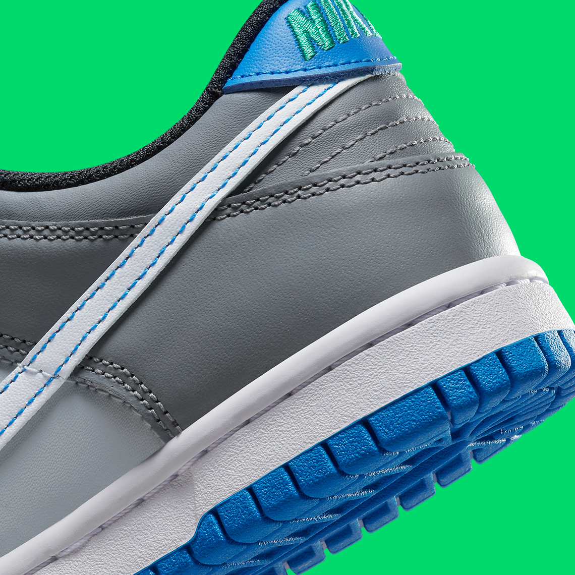 Nike Dunk Low Gs Grey Blue Green Dh9765 004 7