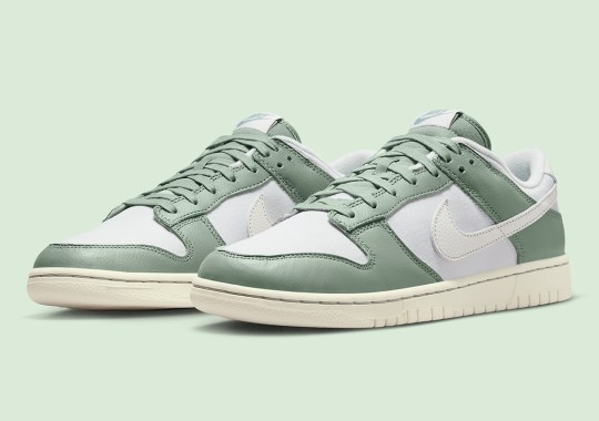The Nike Dunk Low “Mica Green” Helps Usher In Spring