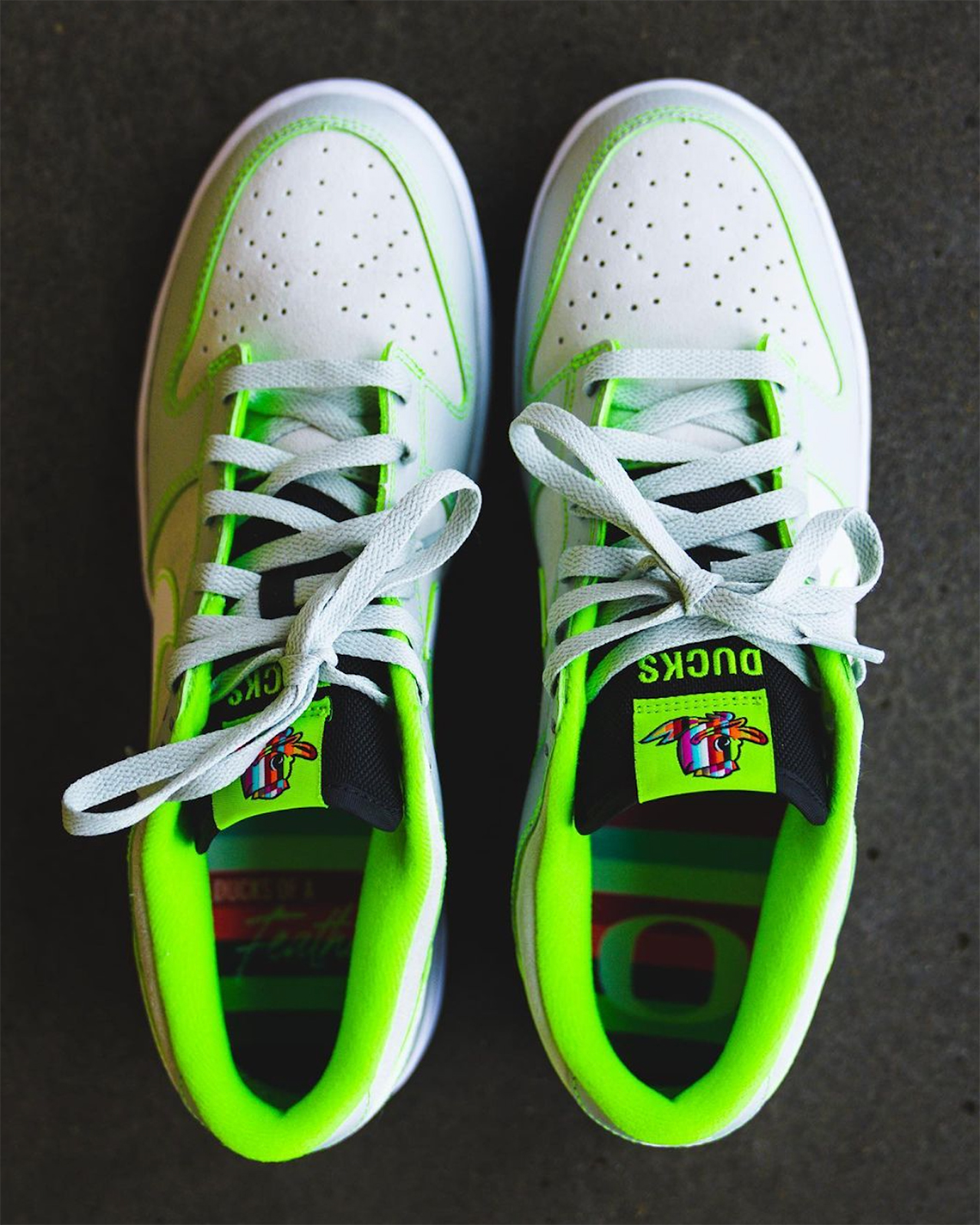 nike dunk low oregon ducks of a feather 6