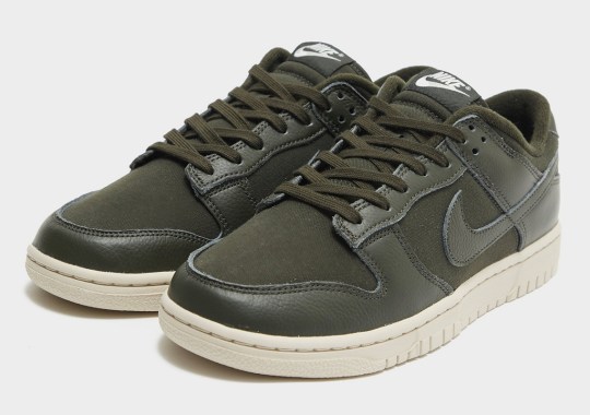 Another Premium nike all Dunk Low Relies On Olive And Sail Hues