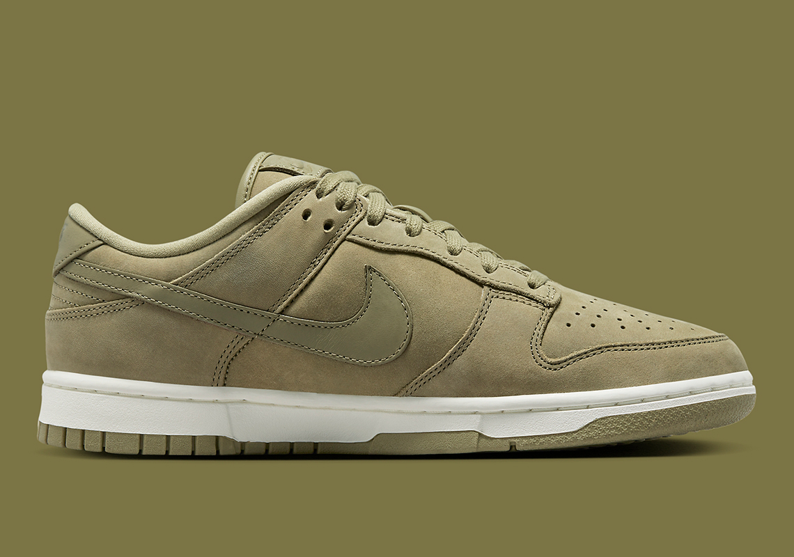 Nike Dunk Low PRM Womens Neutral Olive Sail DV7415-200