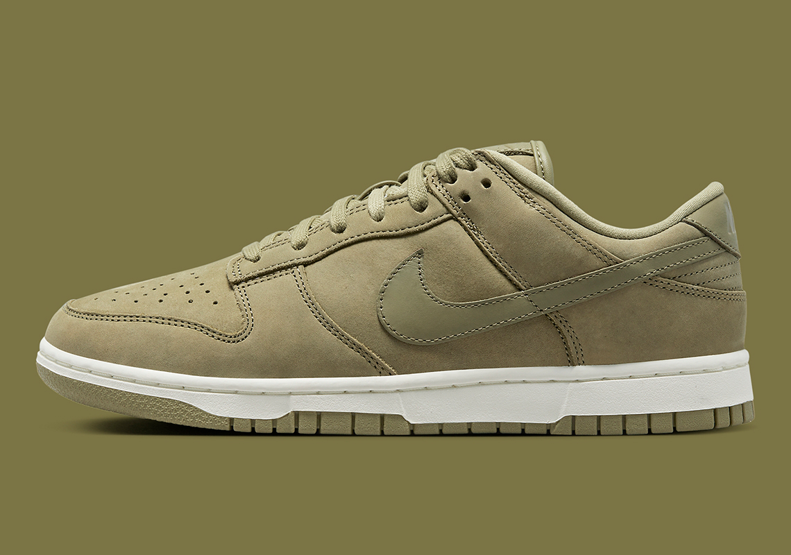 Nike Dunk Low PRM Womens Neutral Olive Sail DV7415-200