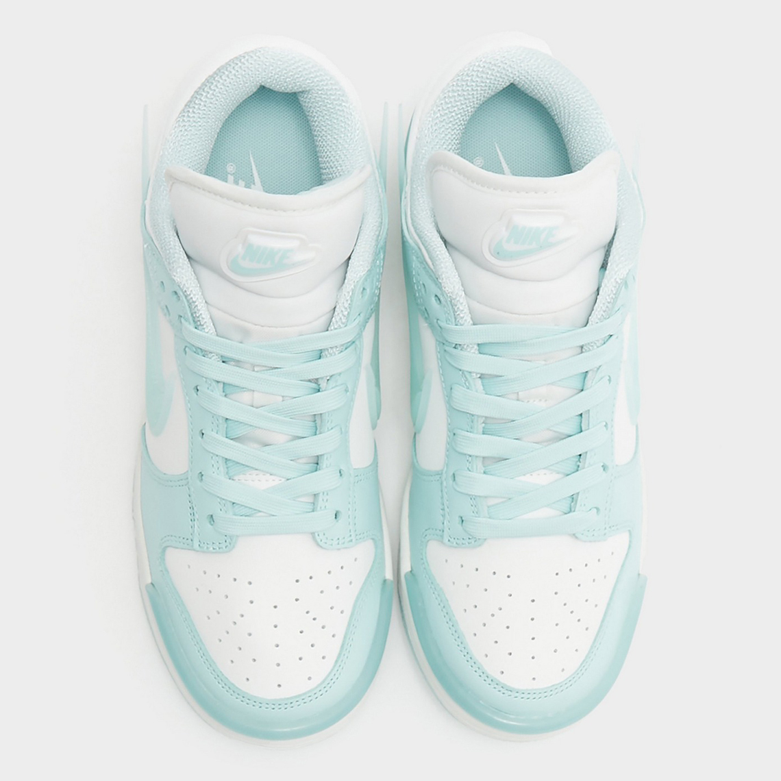 nike dunk low twist summit white jade ice DZ2794 101 3