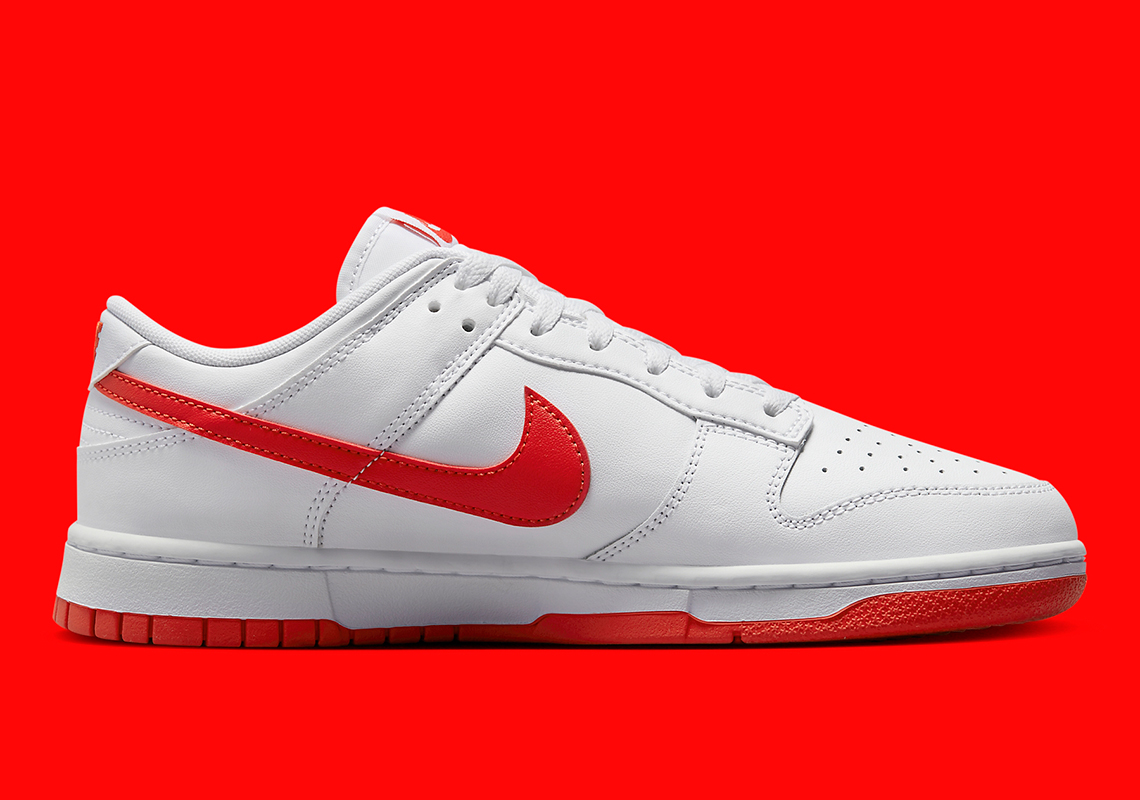 nike dunk low white picante red dv0831 103 7
