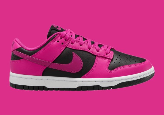 The Nike Dunk Low Surfaces In A Women's Exclusive "Fireberry" Colorway