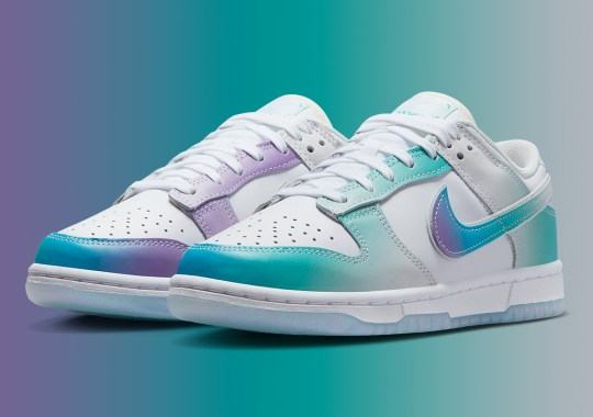 Bright Gradients Wash Over The Nike Dunk Low “Unlock Your Space”
