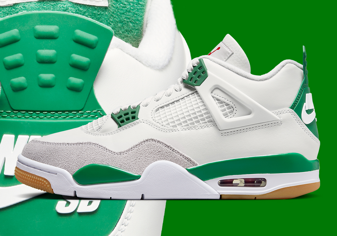Nike SB x Air Jordan 4 "Pine Green": Exclusive Access Second Chance On May 25th