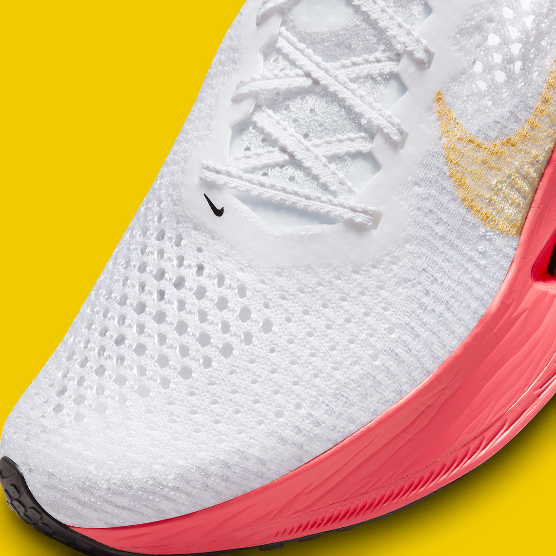 Nike ZoomX Vaporfly NEXT 3 Yellow Pink White DV4130-101 | SneakerNews.com