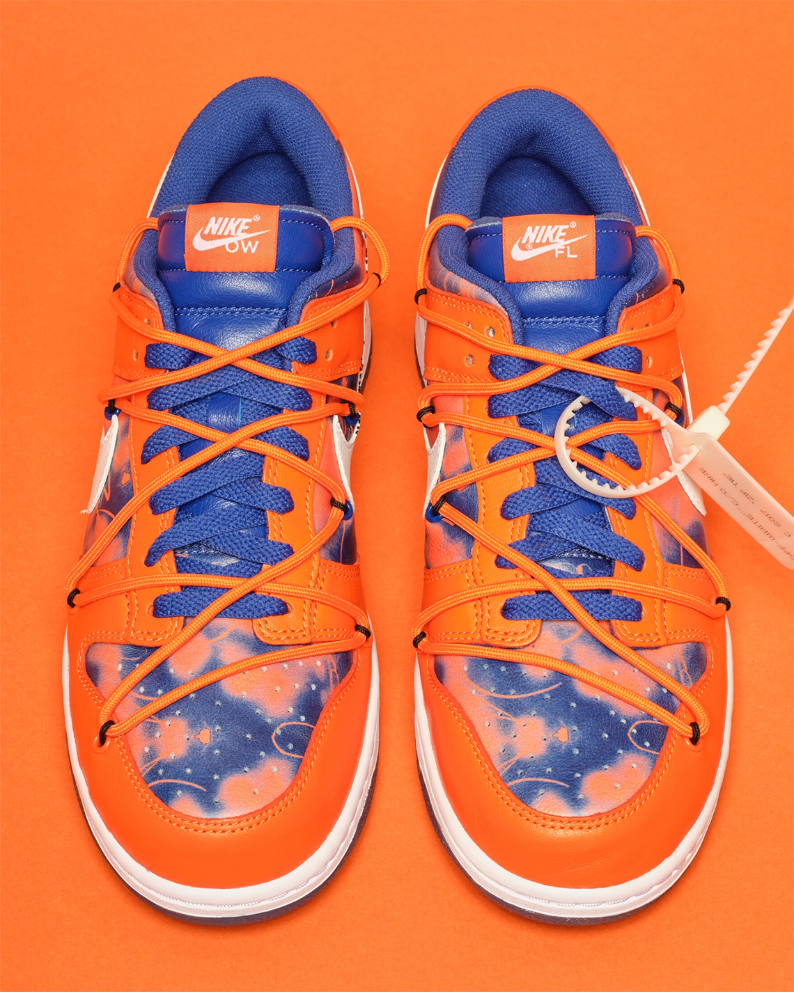 Nike Dunk Low Off-White Futura New York Mets Raffles and Release Date