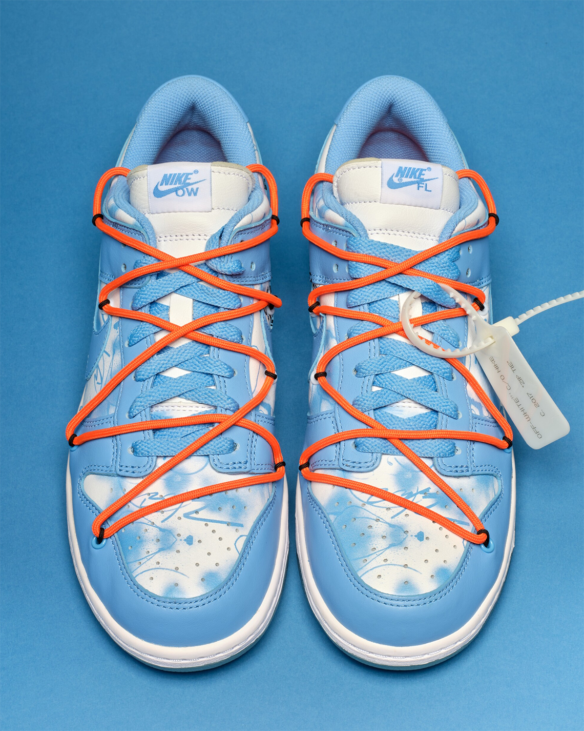 Off-White Futura Nike Dunk Sotheby's Auction | SneakerNews.com