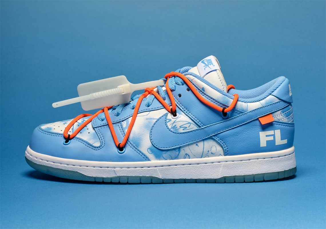 Off-White Futura Nike Dunk Sotheby's Auction | SneakerNews.com
