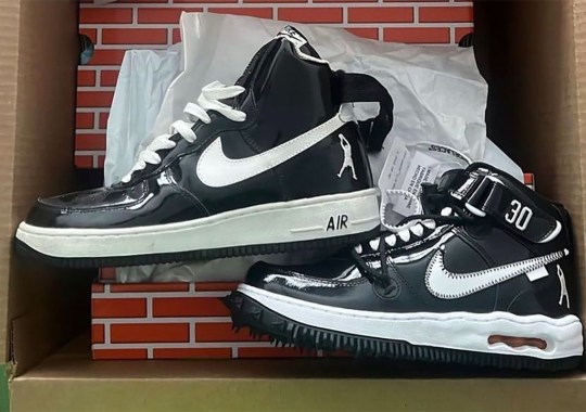 Off-White x Nike Air Force 1 Mid "Sheed" Releasing In 2023; Air Force 1 High PE To Follow