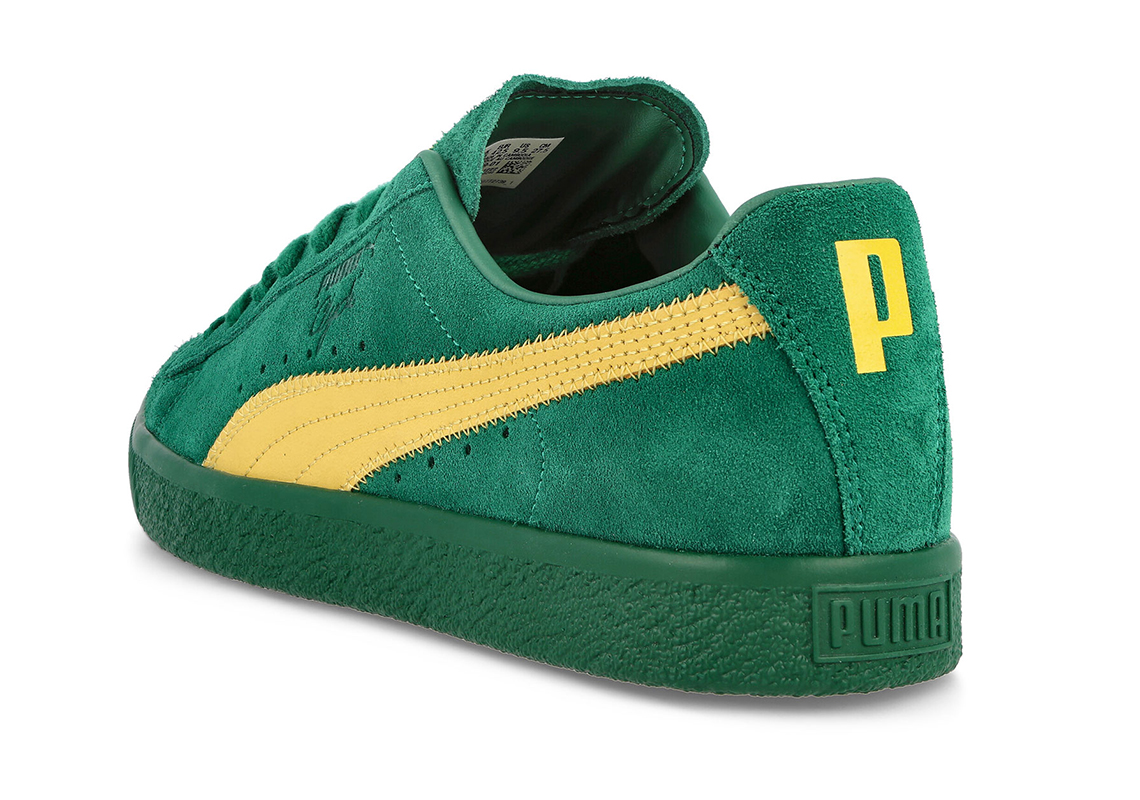 Puma Clyde Super Clyde Green Yellow 3