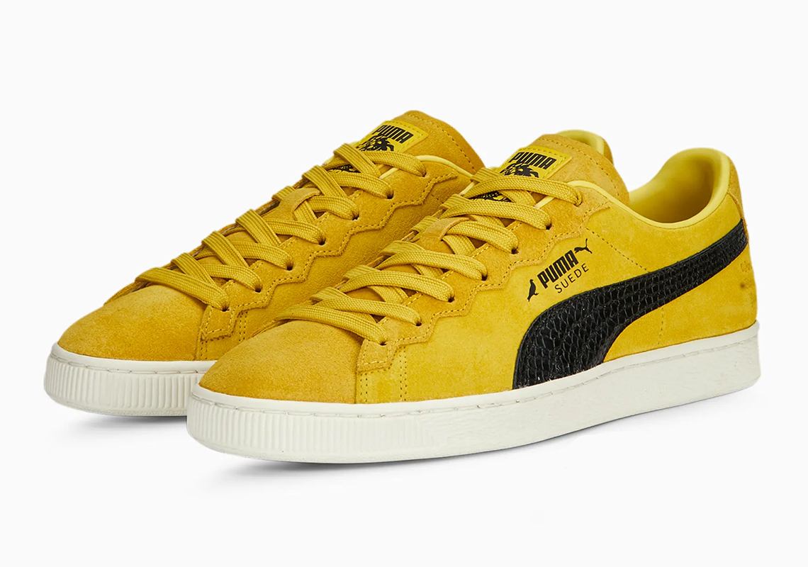 Yellow 2024 puma suede