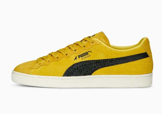 Staple Gives The puma Instinct Suede A Yellow And Black Makeover