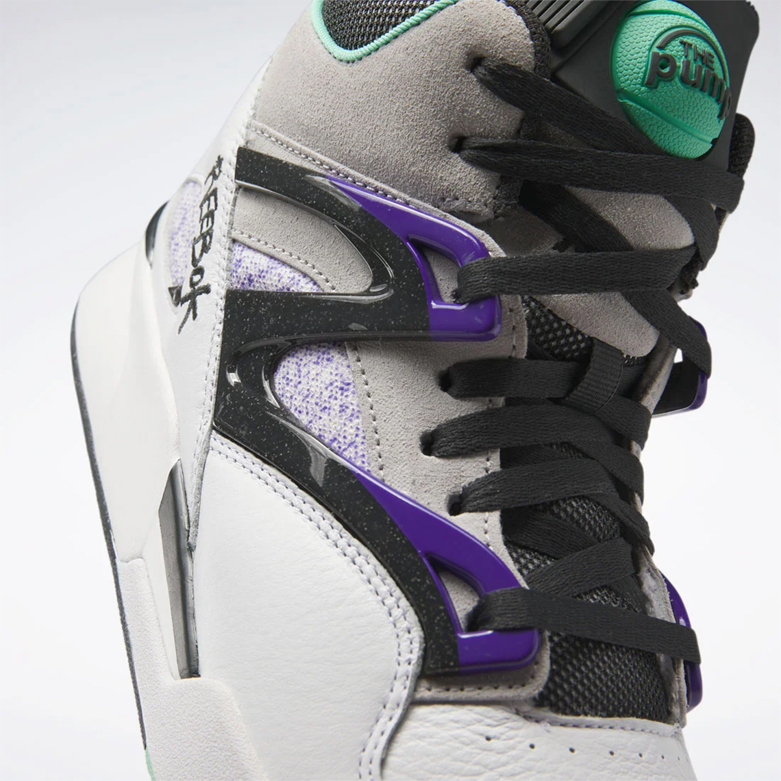 Reebok Pump Omni Zone II Bold Purple Classic Teal Cold Grey