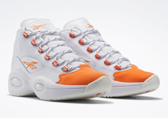 The Reebok Question Mid "Orange Toe" From 1999 Returns On March 16th In Limited Quantity