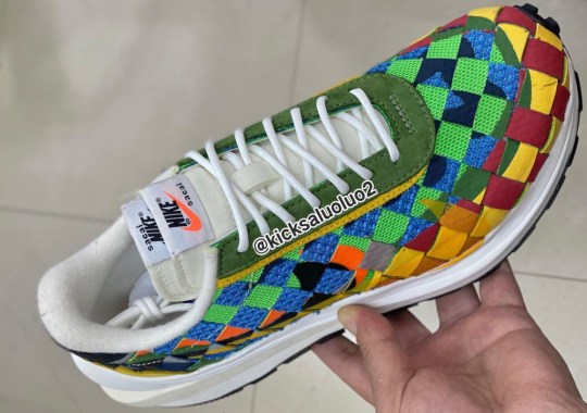 sacai's Nike Waffle Woven Appears With Multi-Color Uppers