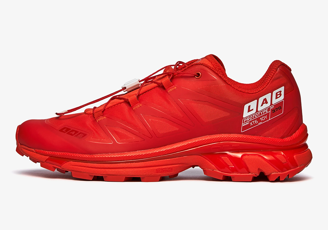 The Salomon XT-6 Celebrates Its 10th Anniversary With Special Red Makeup