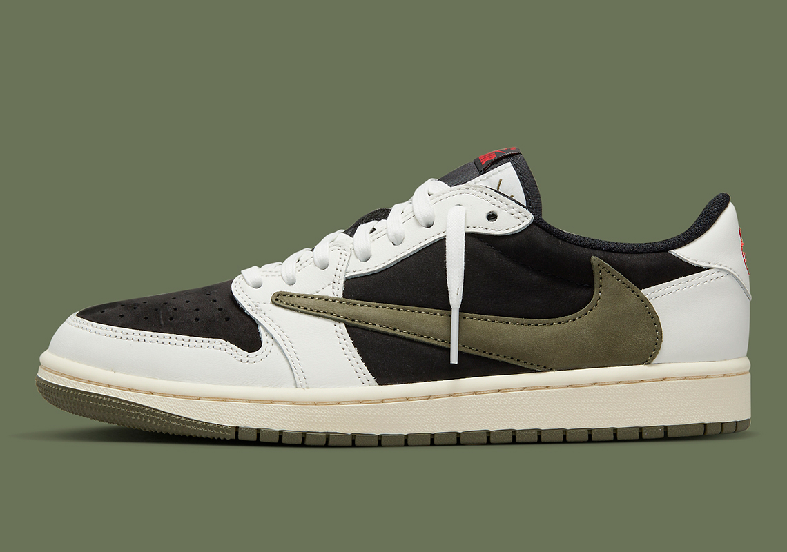 Travis Scott x Air Jordan 1 Low OG Olive DZ4137-106 | Sneaker News