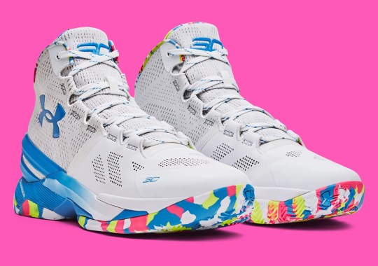 The UA Curry 2 Retro "Splash Party" Is Currently Available