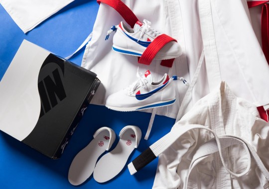 Where To Buy The CLOT x Nike Cortez “White/Game Royal”