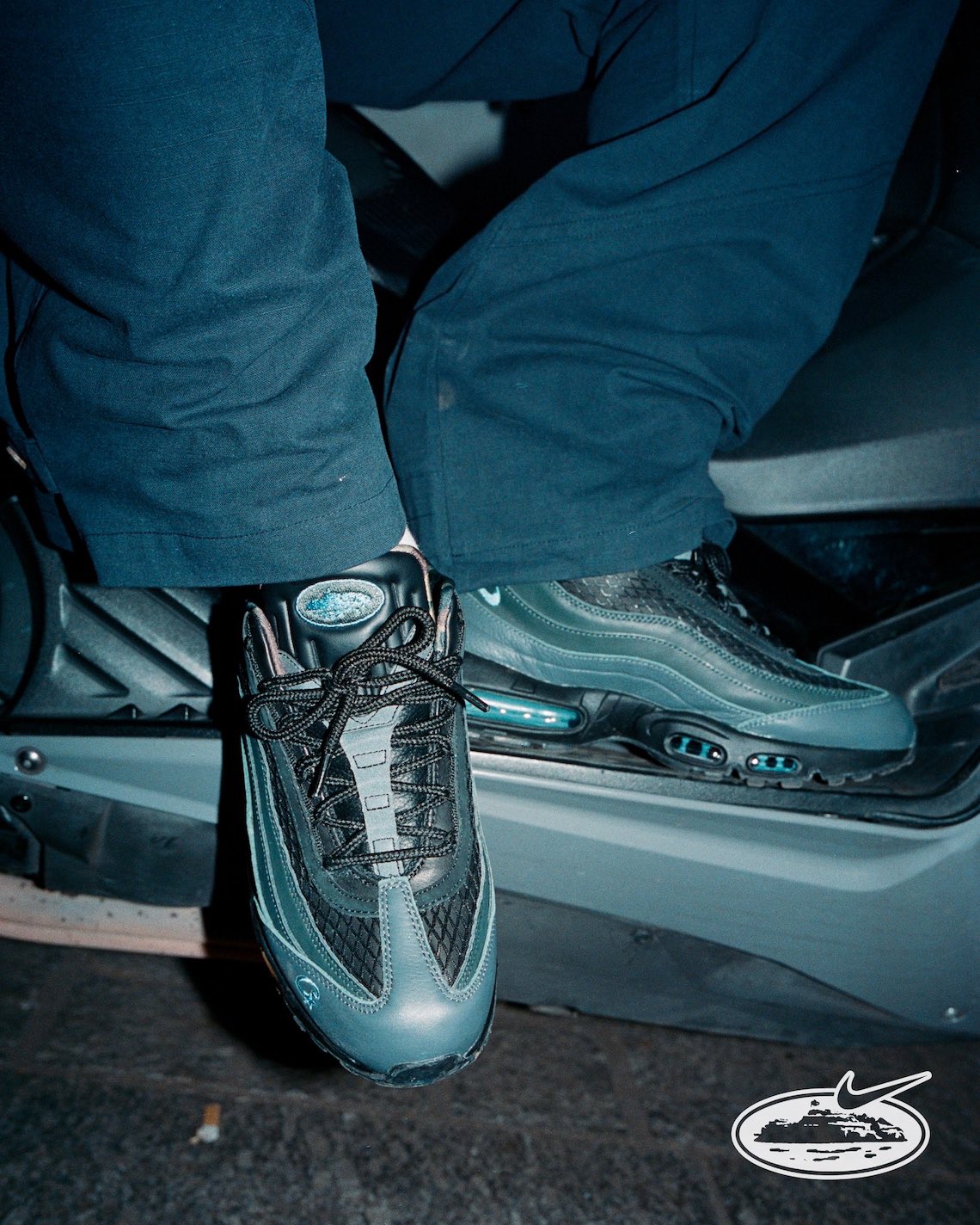 Air max outlet 95 degrade bleu