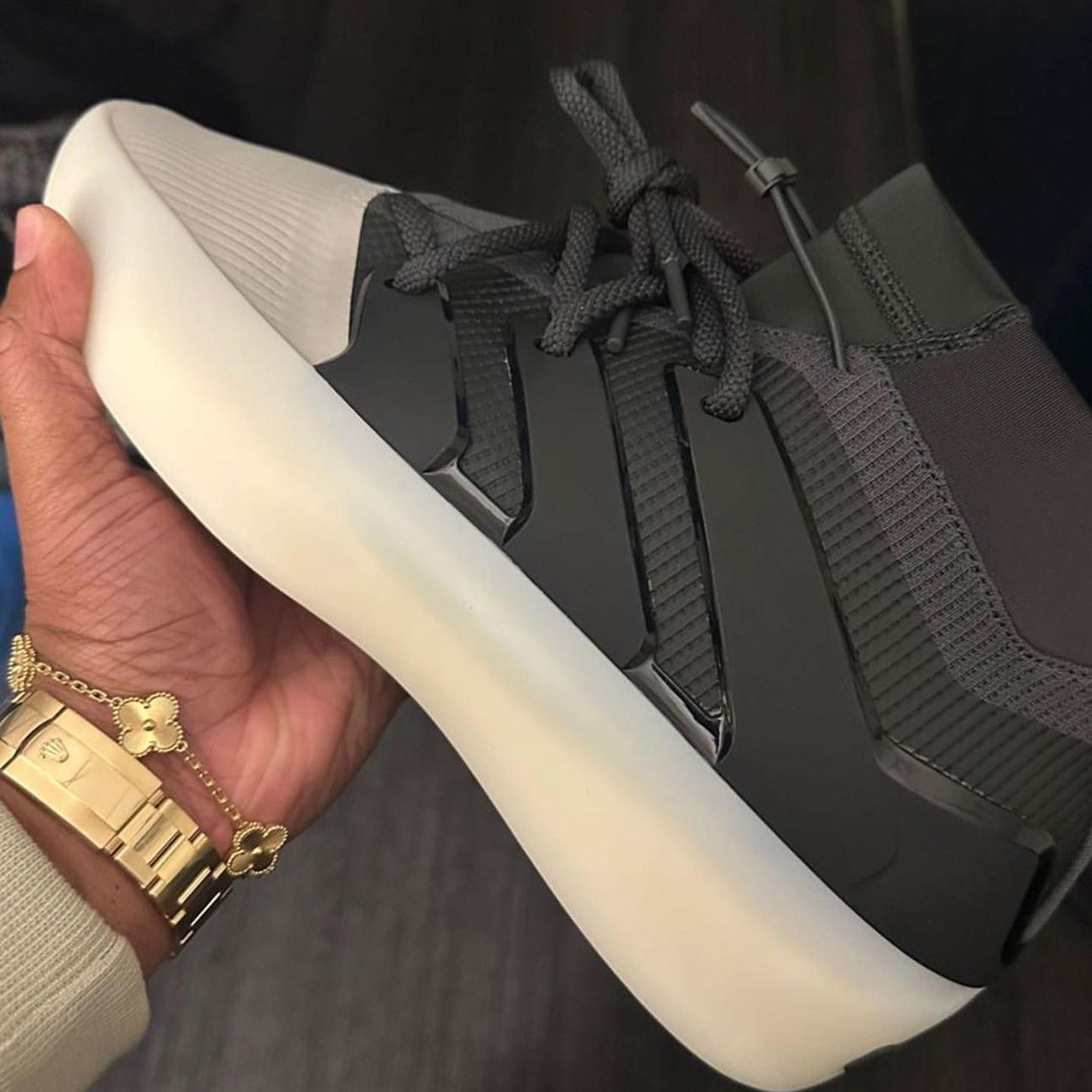 Jerry Lorenzo Shows Unreleased Fear of God x adidas Backless Slip-On