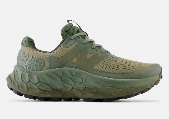The New Balance Fresh Foam More Trail v3 Is Available Now In “Covert Green”