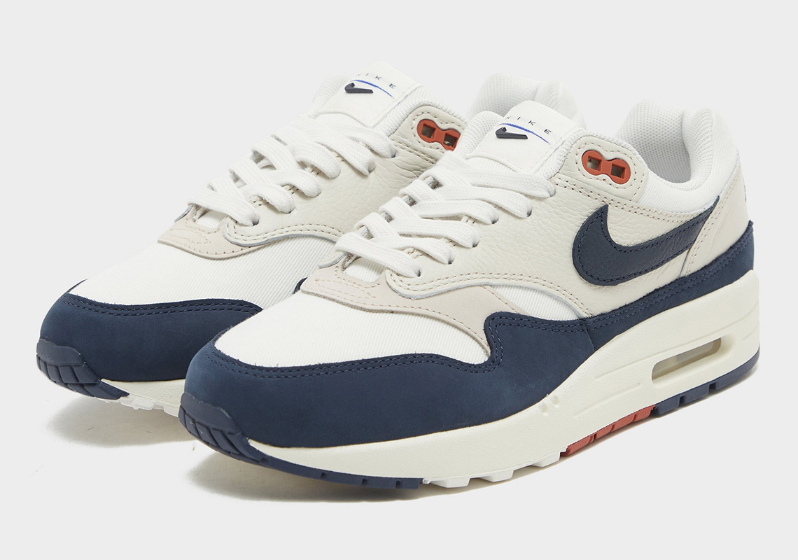 Multicolor Nike Women's Air Max 1 'Obsidian Rugged Orange' LX