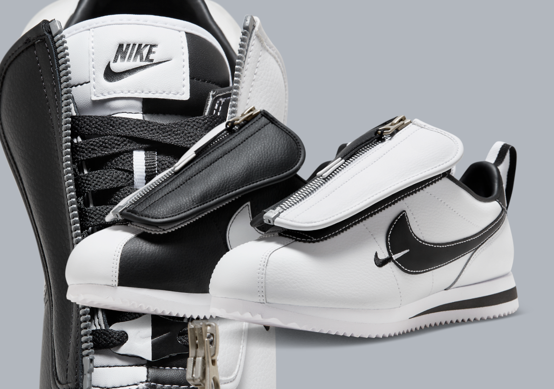 Nike Cortez Split Black White FJ7870 101