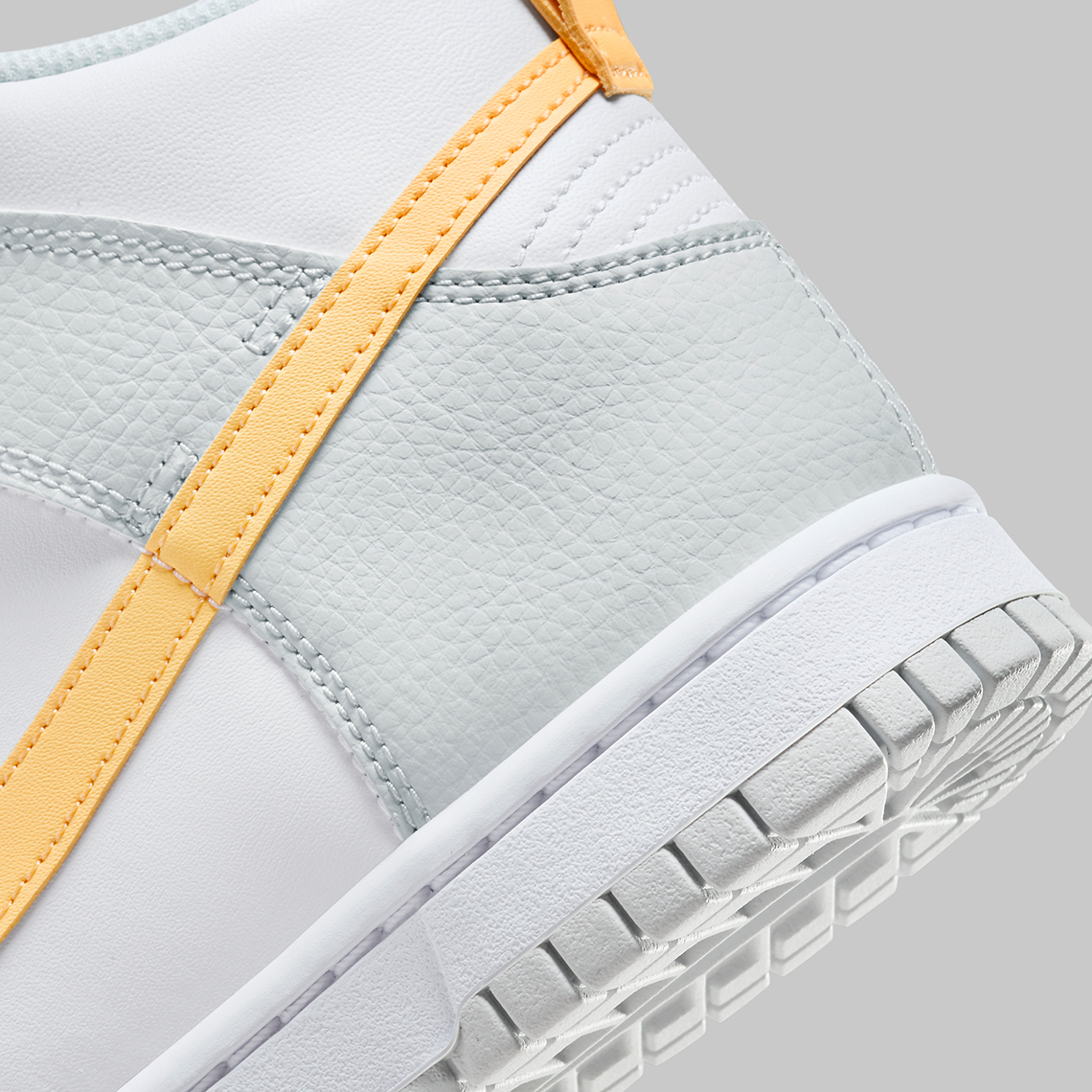 Nike Dunk High Grey White Yellow Fq2755 001 7