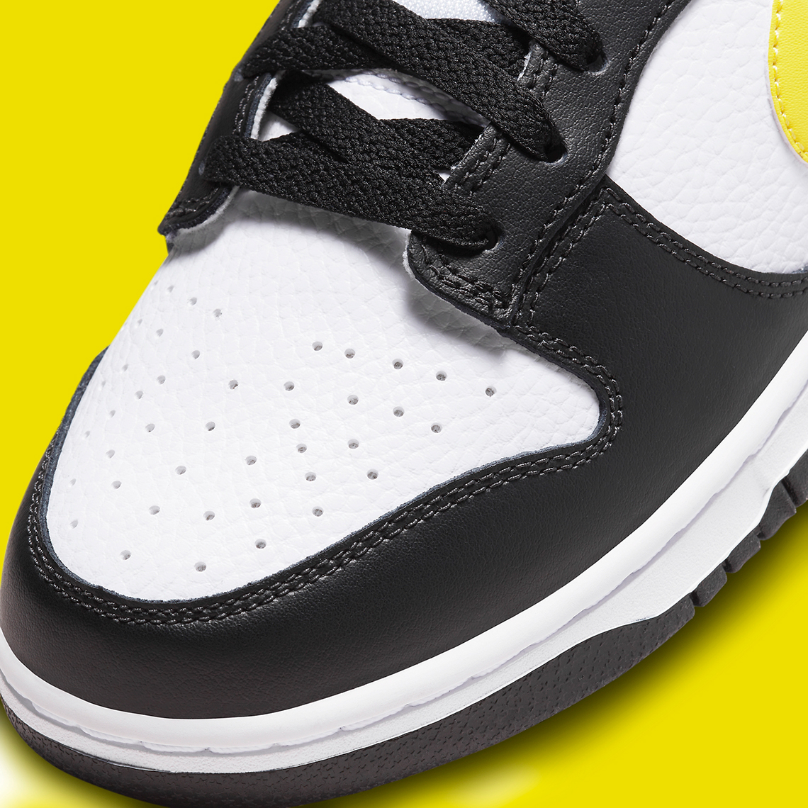 Nike Dunk Low Black White Yellow Fq2431 001 6 1
