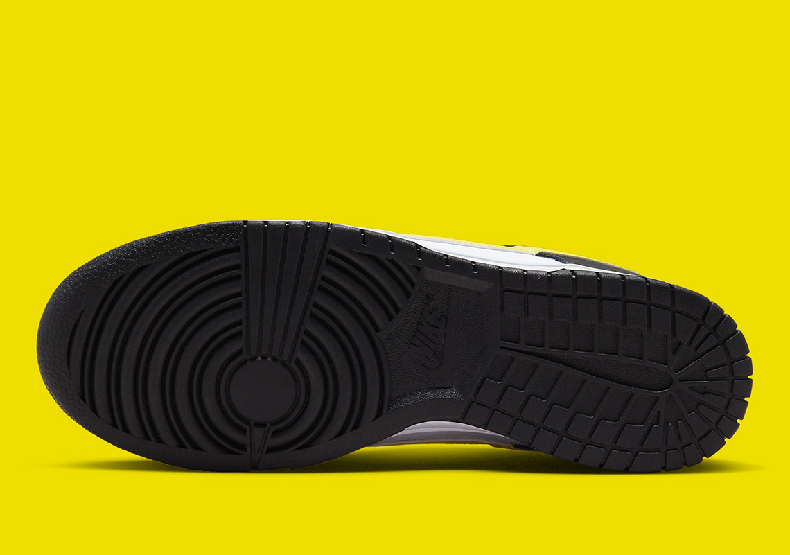 Nike Dunk Low Black White Yellow Fq2431 001 8 1