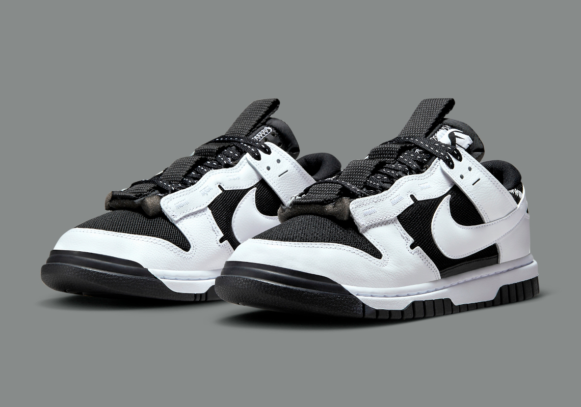 The Nike Dunk Low Remastered Takes On A "Reverse Panda" Finish