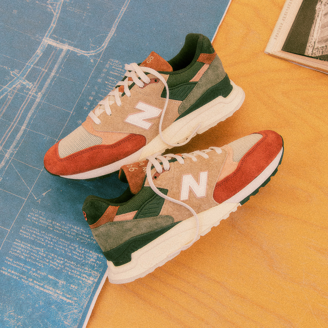 Ronnie Fieg Frank Lloyd Wright Foundation New Balance 998 | SneakerNews.com