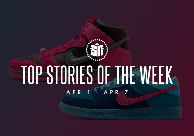 Twelve Can’t Miss Sneaker News Headlines From April 1 To April 7