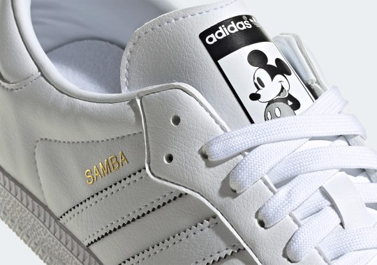 Disney Celebrates 100 Years By Gifting Mickey And Minnie Mouse Their Own adidas Sambas