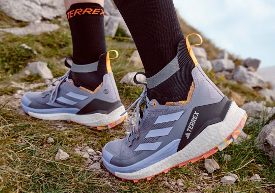 Cool “Silver Violet” Takes On The adidas Terrex Free Hiker 2.0