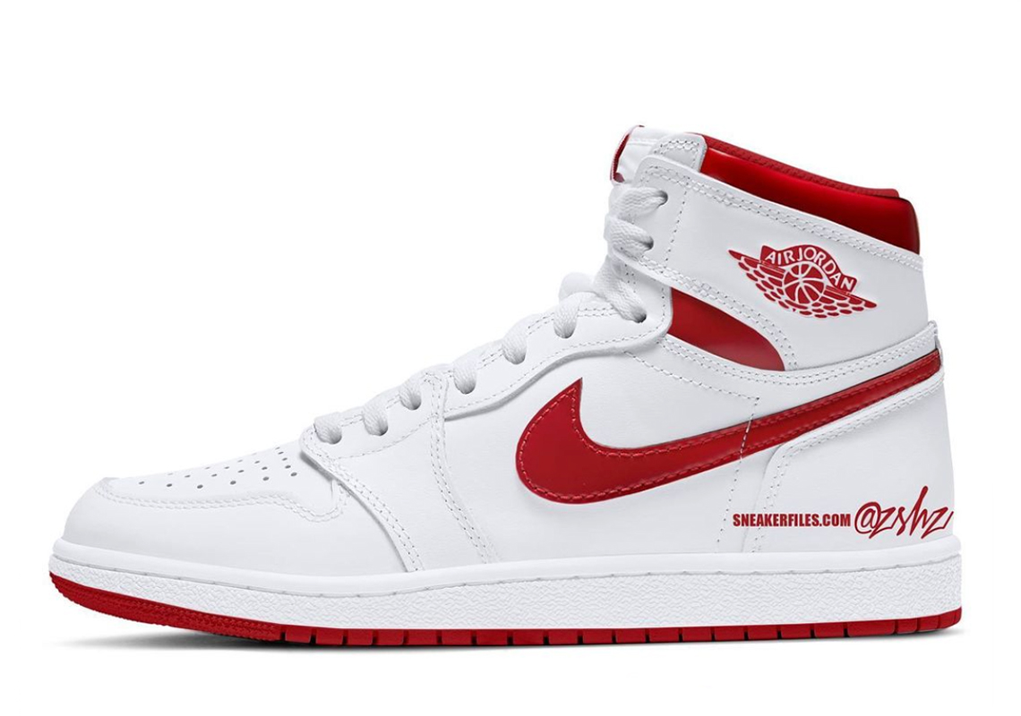 Air Jordan 1 Hi 85 White Metallic Red 2024 Release Info