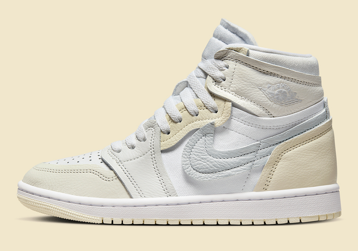 Jordan 1 mid white pure platinum sale