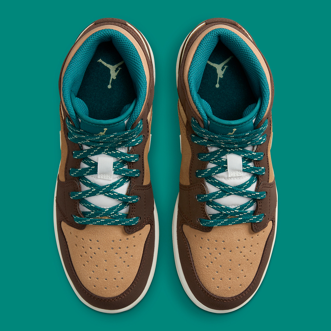 Jordan 4 Tattoo For Men Gs Cacao Wow Geode Teal Dz6335 200 5