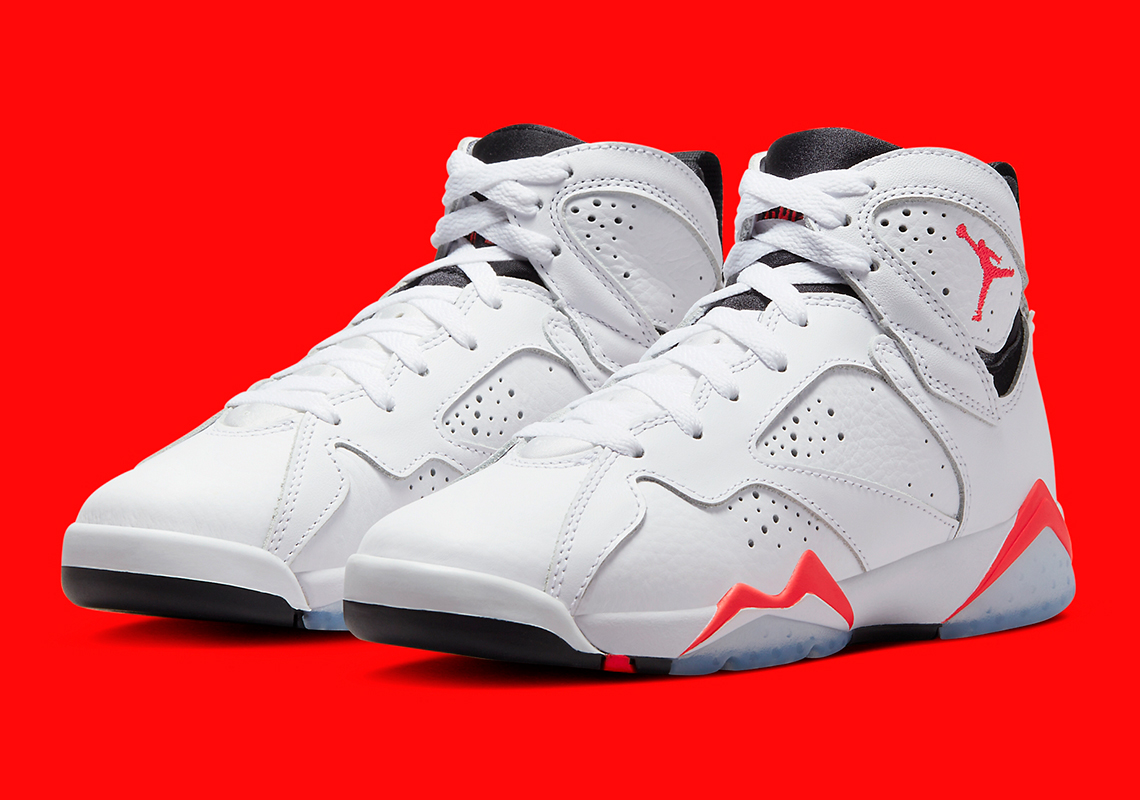 Jordan 7 white store and red