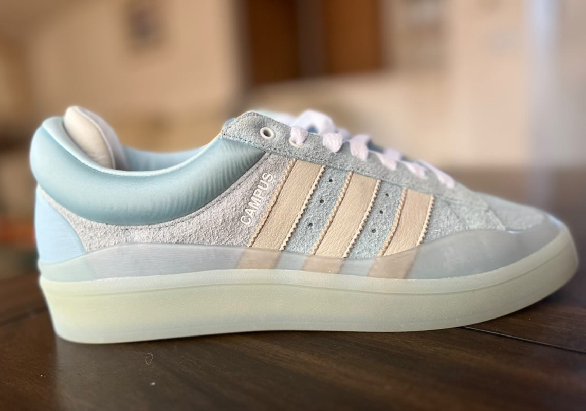 Bad Bunny's adidas Campus Light Appears With "Blue Tint" Accents