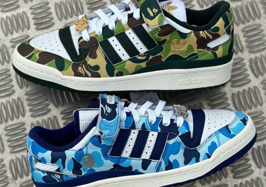 BAPE’s 30th Anniversary Rages On With Two Collaborative adidas Forum Lows