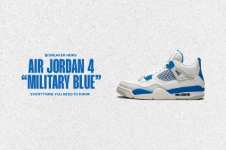 Air Jordan 4 “Military Blue” Postponed To May 25th