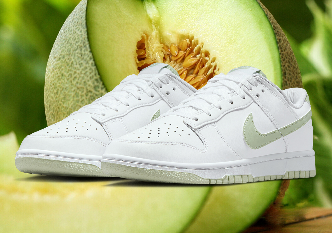 Official Images Of The Nike Dunk Low "Honeydew"