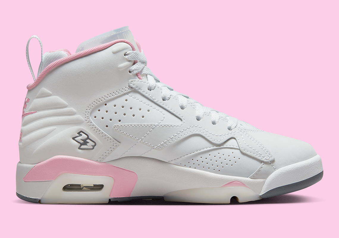 Pink best sale jordans 23