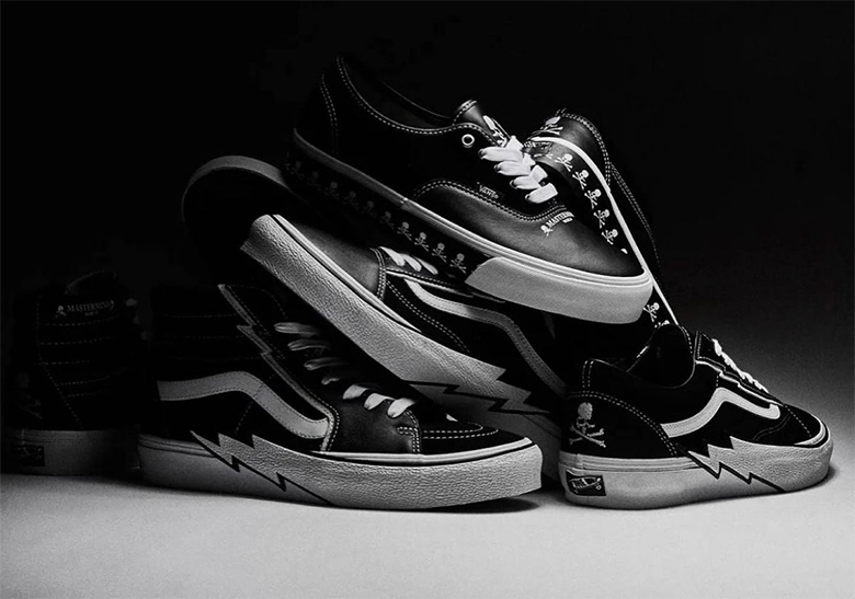 Mastermind World And Vault By Vans Ready A Five-Pack Of Black/White Classics